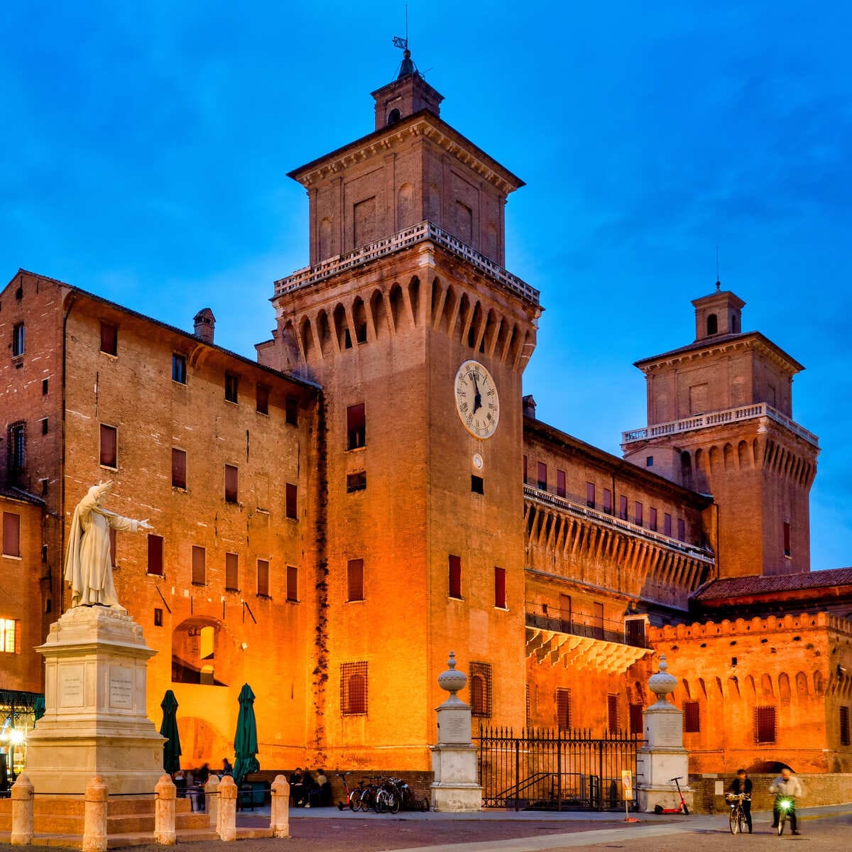 Château Estense à Ferrare, Italie