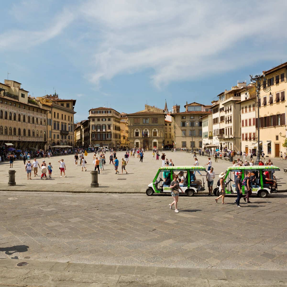 Place Médiévale Dans Le Centre Historique De Ferrare, Italie