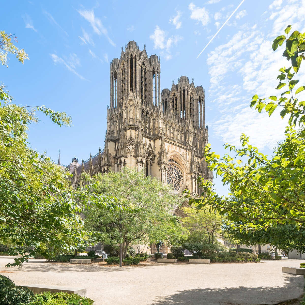 Cathédrale Notre-Dame de Reims en France