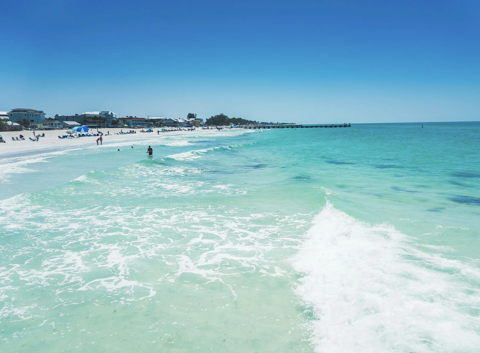 Île Anna Maria et plage de Bradenton en Floride