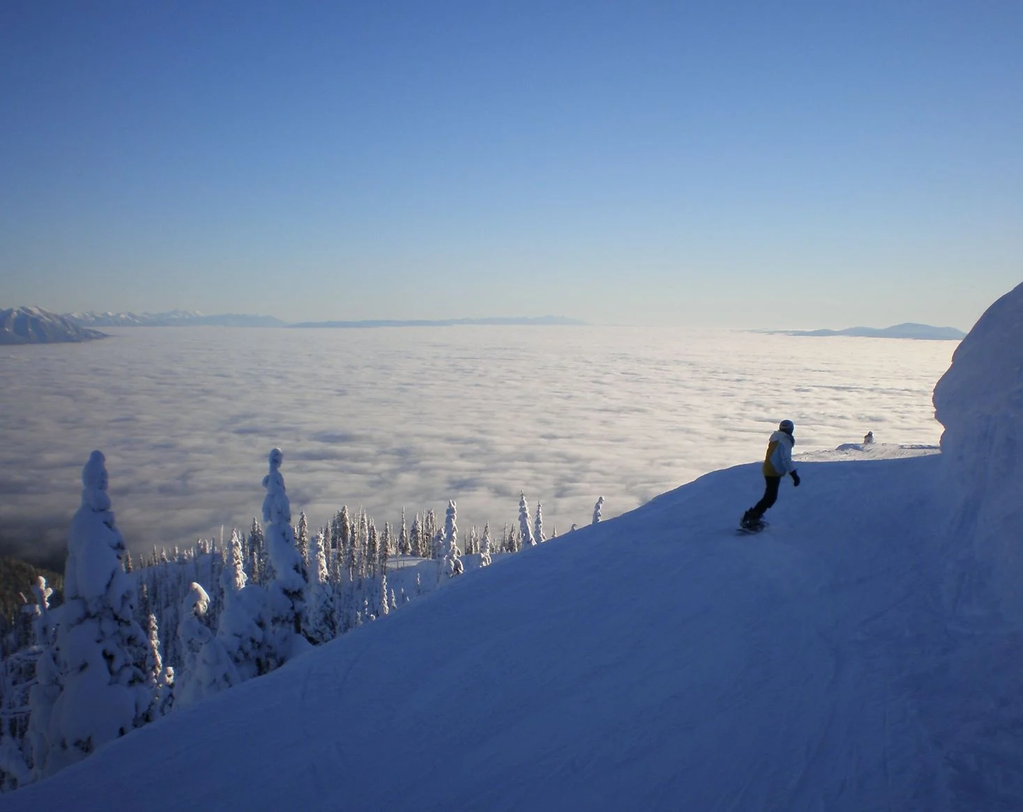 Snowboard au corégone