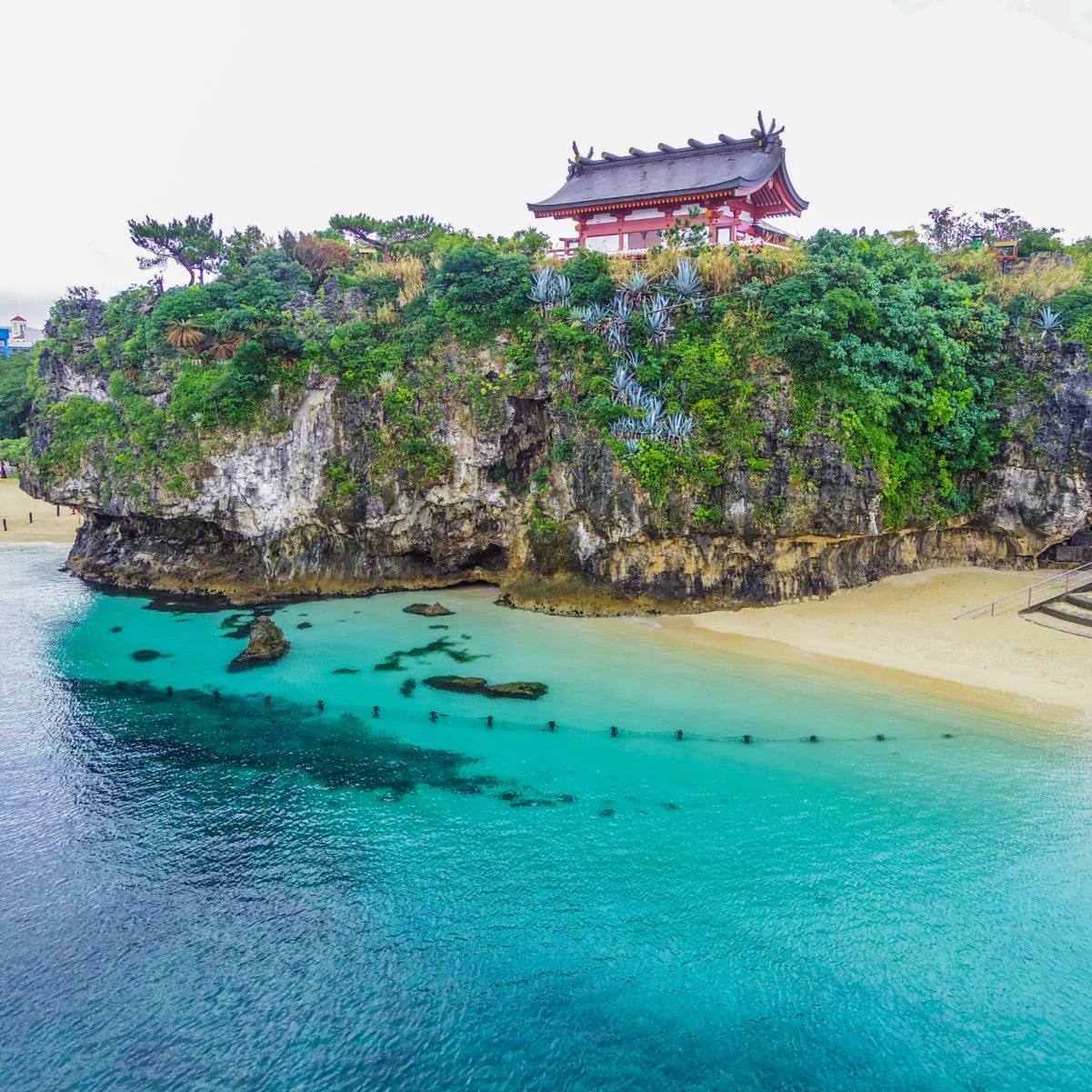 Sanctuaire Naminoue dans la ville de Naha, préfecture d'Okinawa