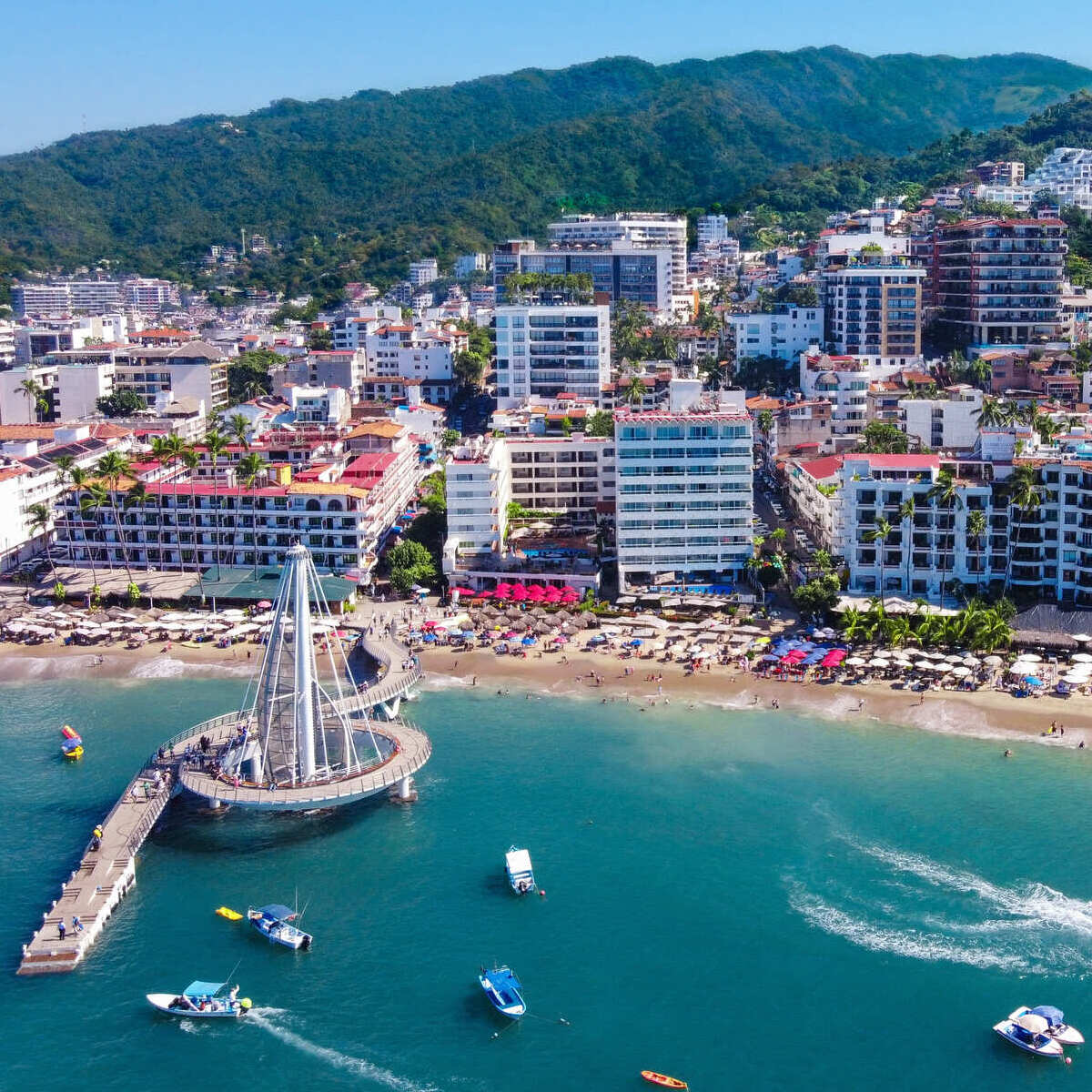 Vue aérienne de Puerto Vallarta, Jalisco, Mexique.jpg
