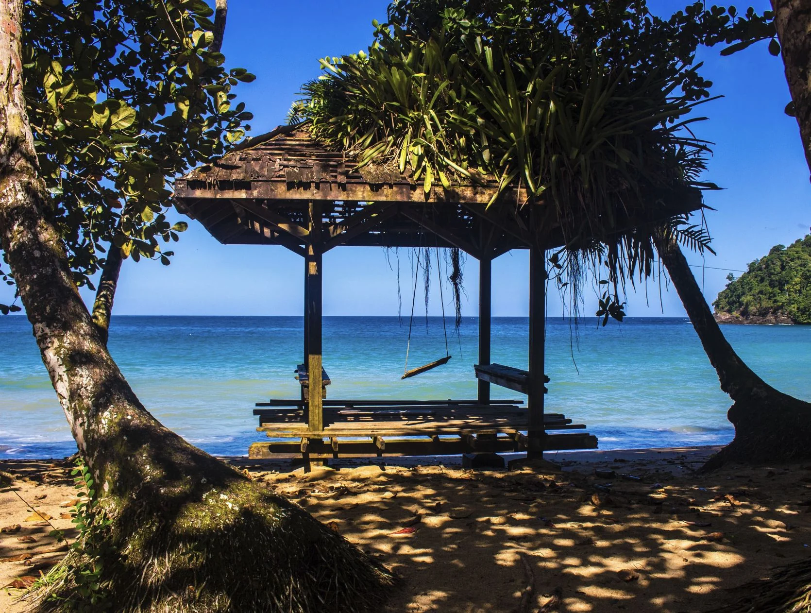 Swing de la Baie des Anglais à Tobago