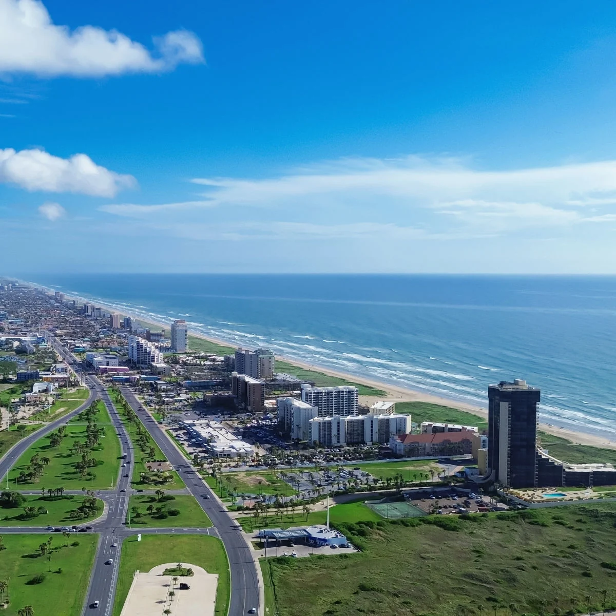 South Padre Island par beau temps