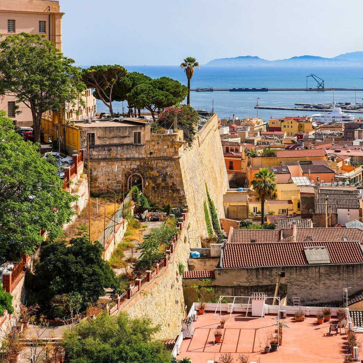 Quartier Castello à Cagliari, Sardaigne, Italie